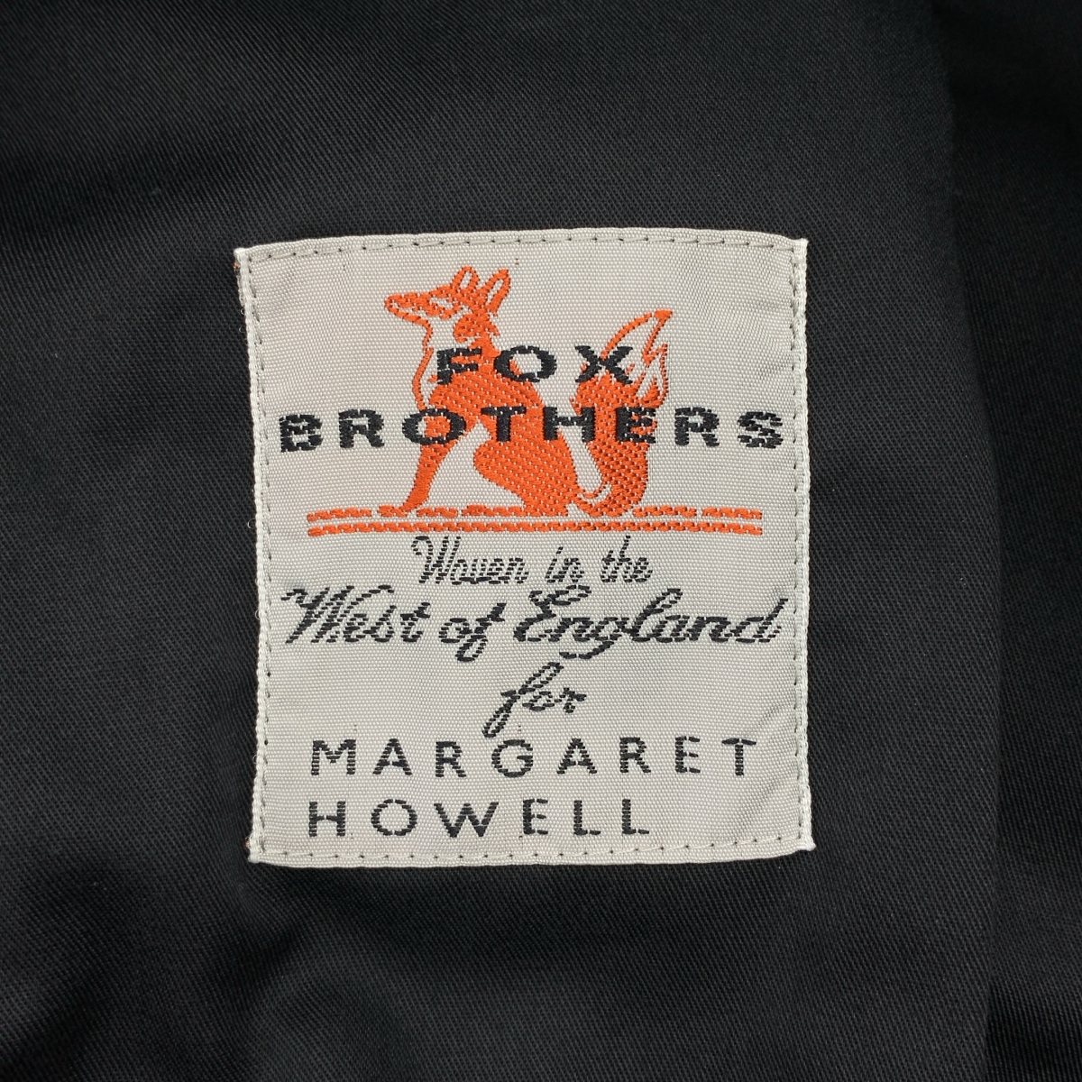 MARGARET HOWELL / マーガレットハウエル × FOX BROTHERS / 2タック スラックス パンツ