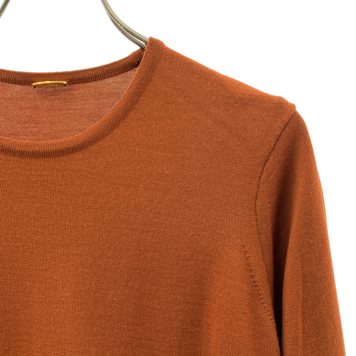 MUSE de Deuxieme Classe / ミューズドゥーズィーエムクラス FF30 クルーネックプルオーバー ニット