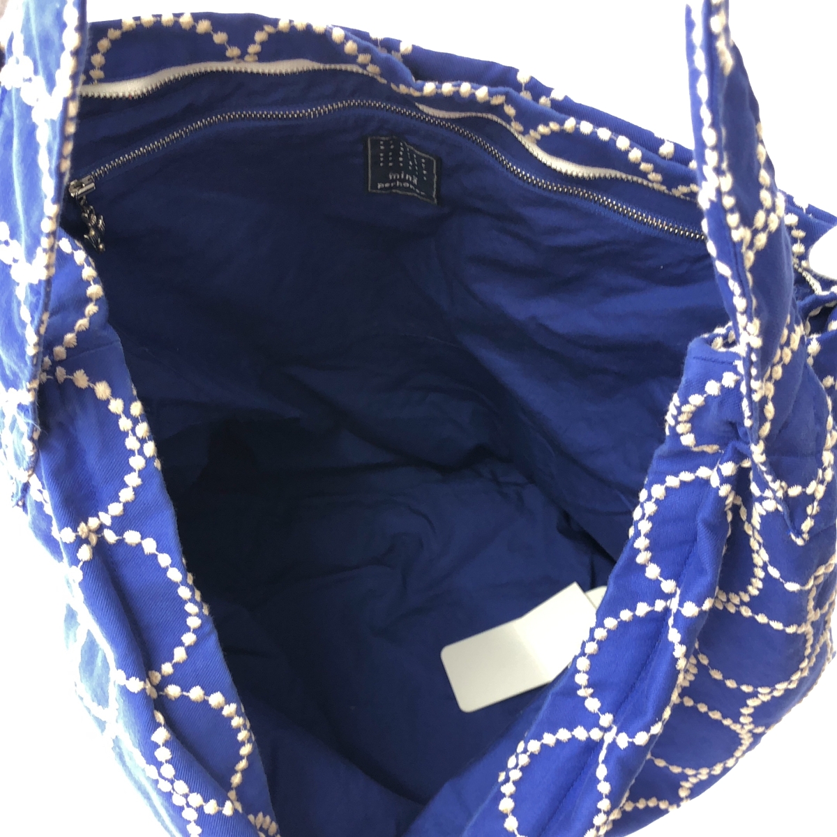 mina perhonen / ミナペルホネン tambourine / タンバリン エンブロイダリー ショルダーバッグ