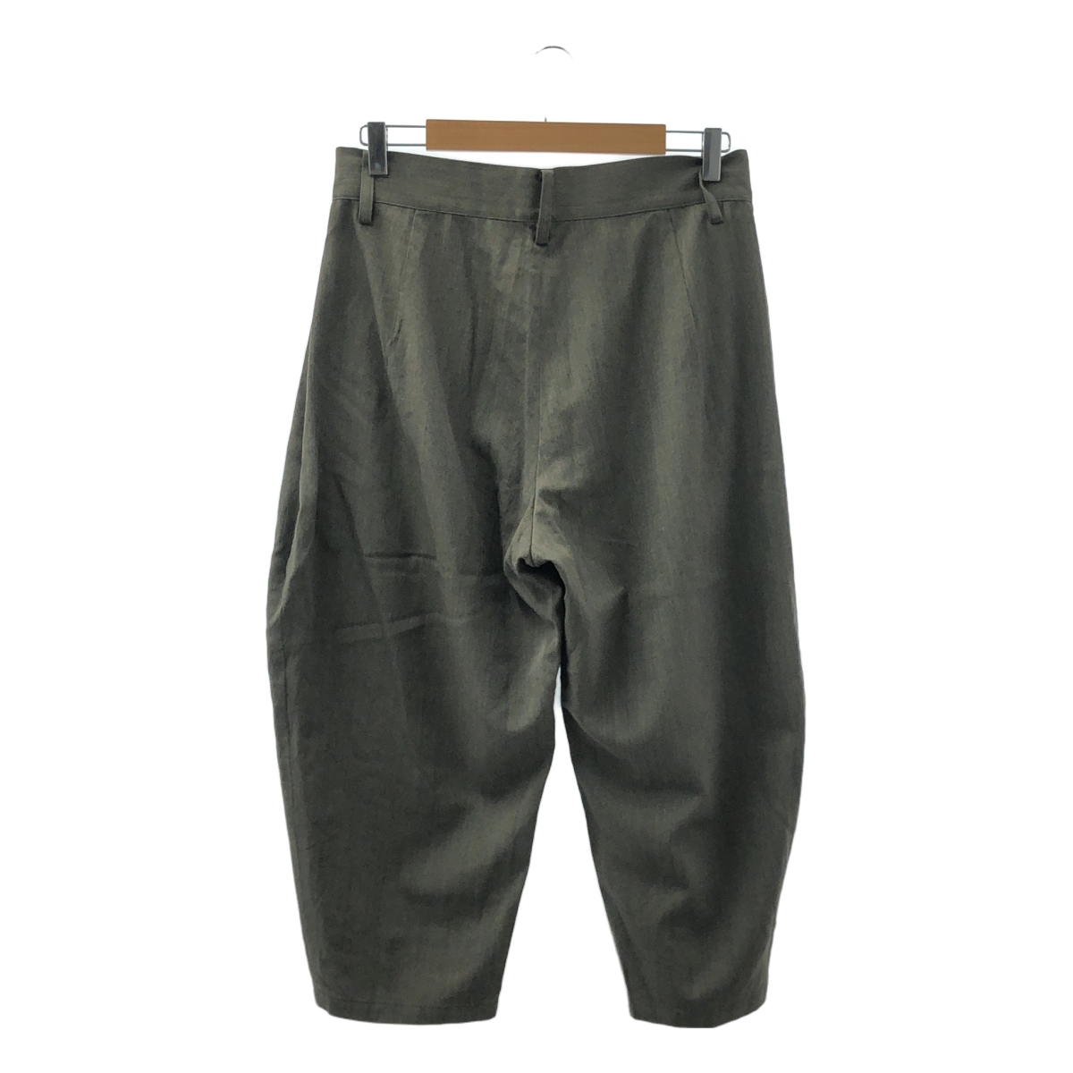 LIMI feu / リミフゥ ウール混 ワイド パンツ