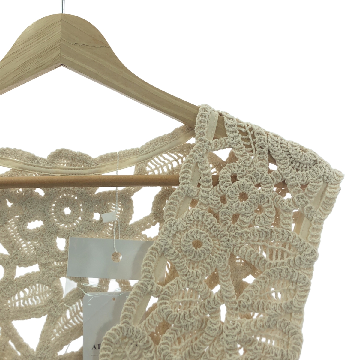 Framework / フレームワーク コットン レース エンブロイダリー ベスト