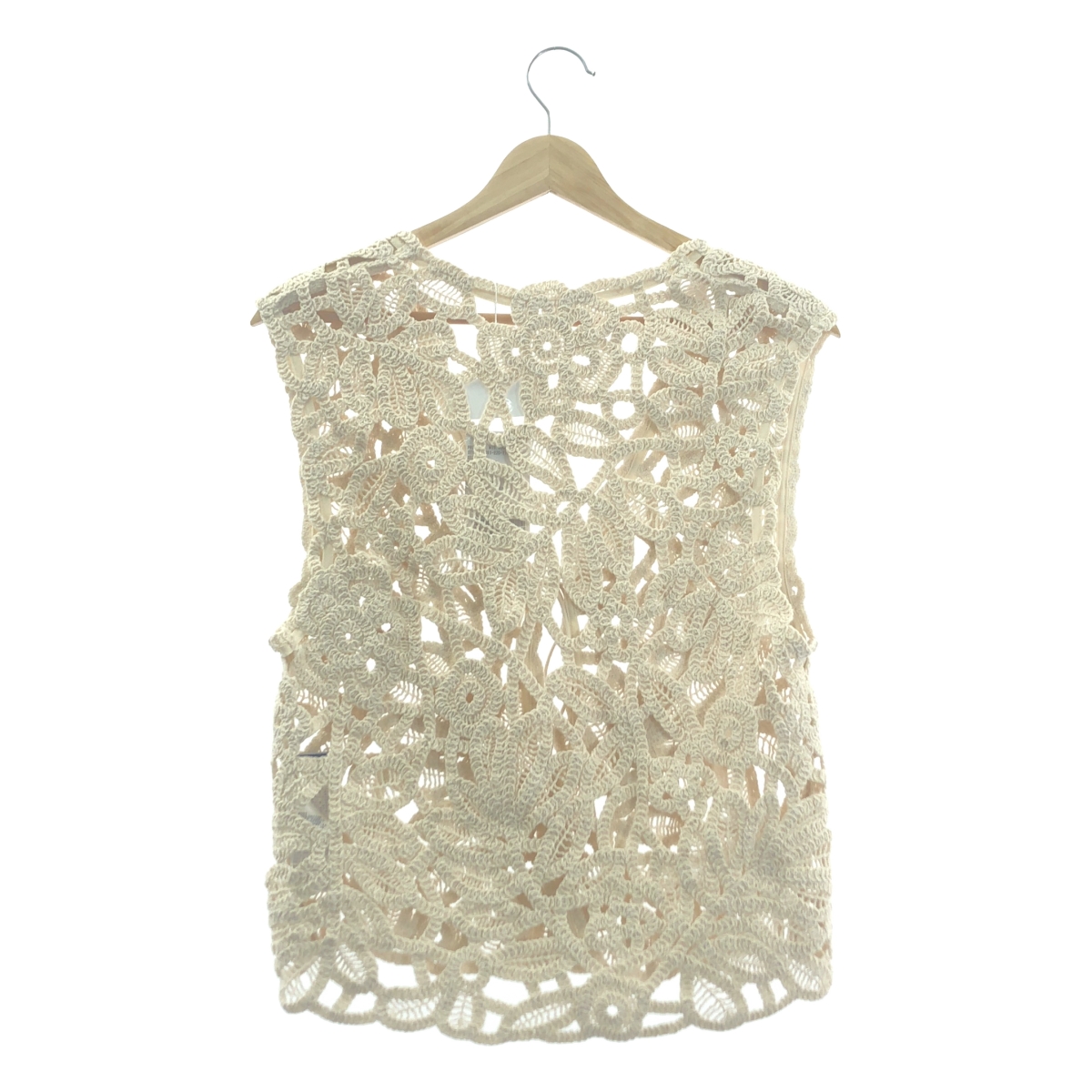 Framework / フレームワーク コットン レース エンブロイダリー ベスト