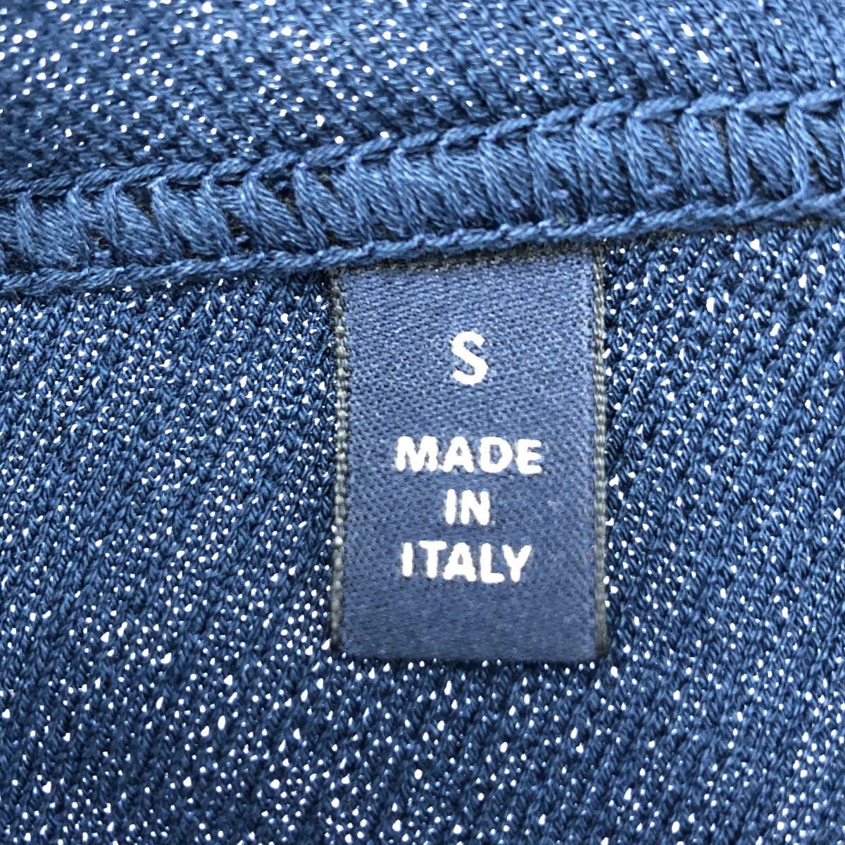 LARDINI / ラルディーニ ブートニエール付き コットン ストライプ ニット テーラードジャケット