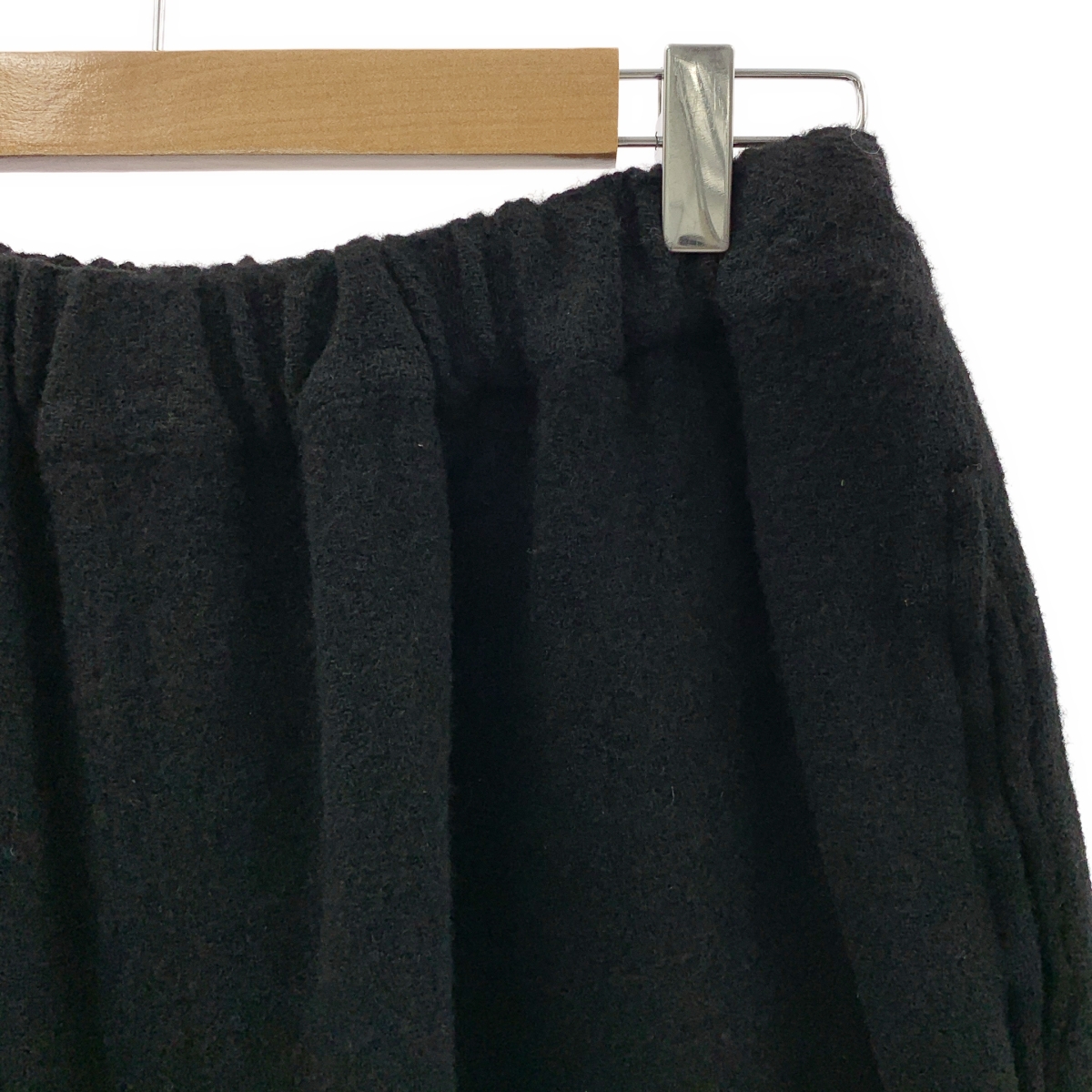 COMME des GARCONS COMME des GARCONS / コムコム ウール 縮絨 ドローストリング ワイド イージーパンツ