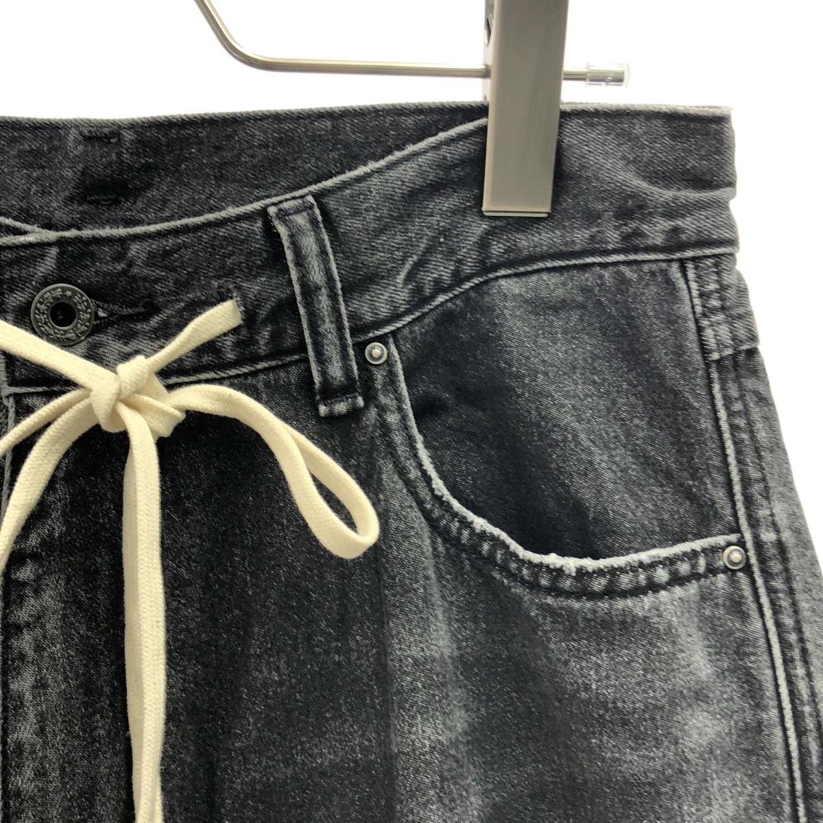 5 1/2 (Five and Half) by Spick & Span / ファイブアンドハーフバイスピックアンドスパン 5 1/2 SOFT DRAWSTRING DENIM ドローストリング デニムパンツ