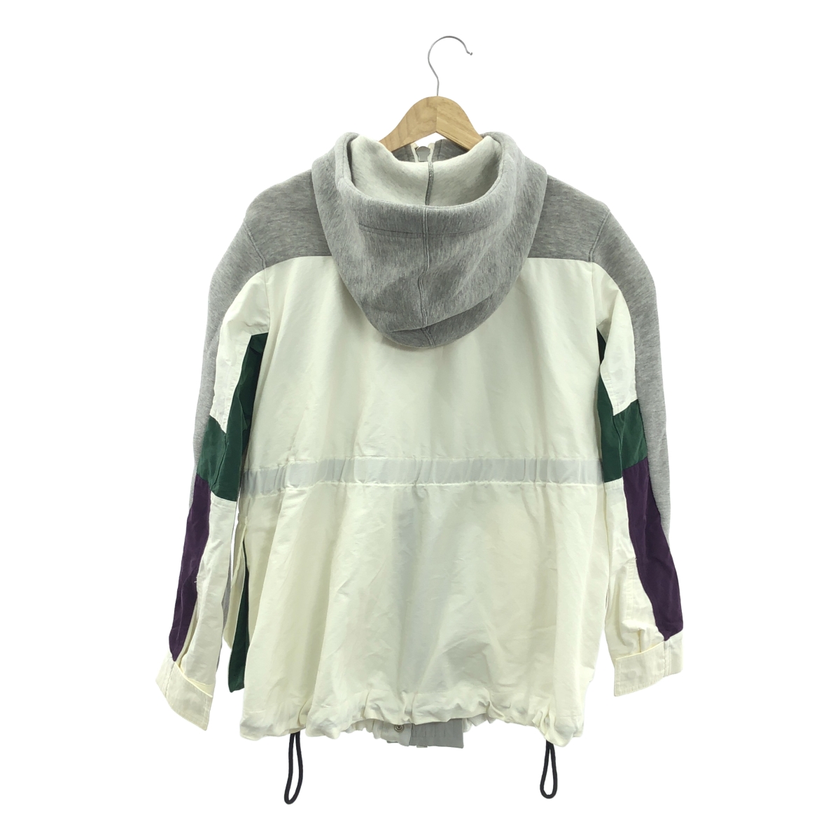 sacai / サカイ Sponge Sweat Ma-1 Hoodie Jacket 異素材切替 フーデッド ジャケット