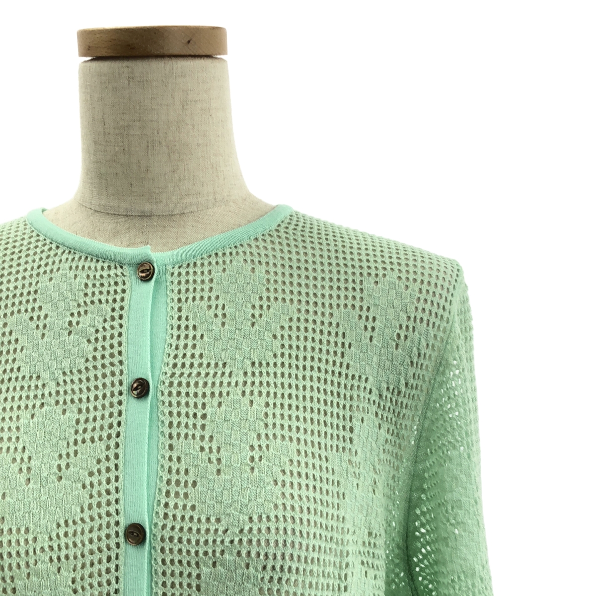 mina perhonen / ミナペルホネン tulip / チューリップ リネン コットン ニット カーディガン