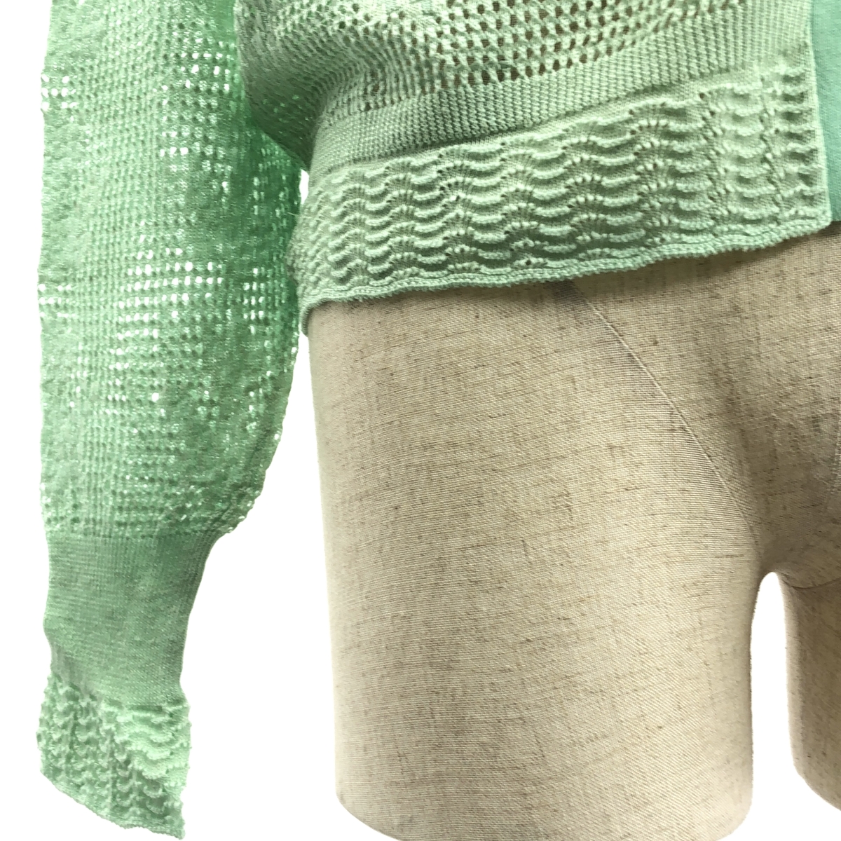 mina perhonen / ミナペルホネン tulip / チューリップ リネン コットン ニット カーディガン