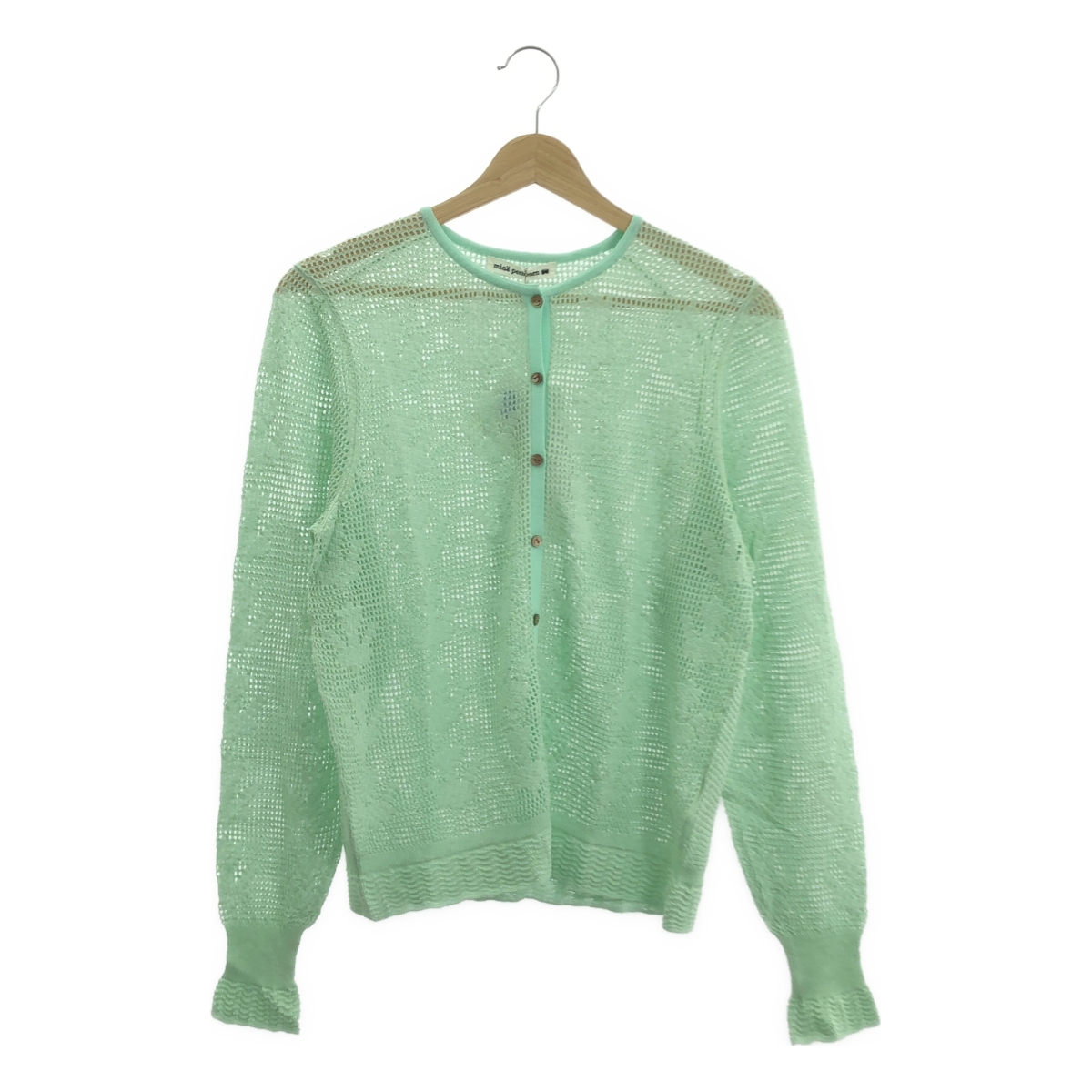 mina perhonen / ミナペルホネン tulip / チューリップ リネン コットン ニット カーディガン