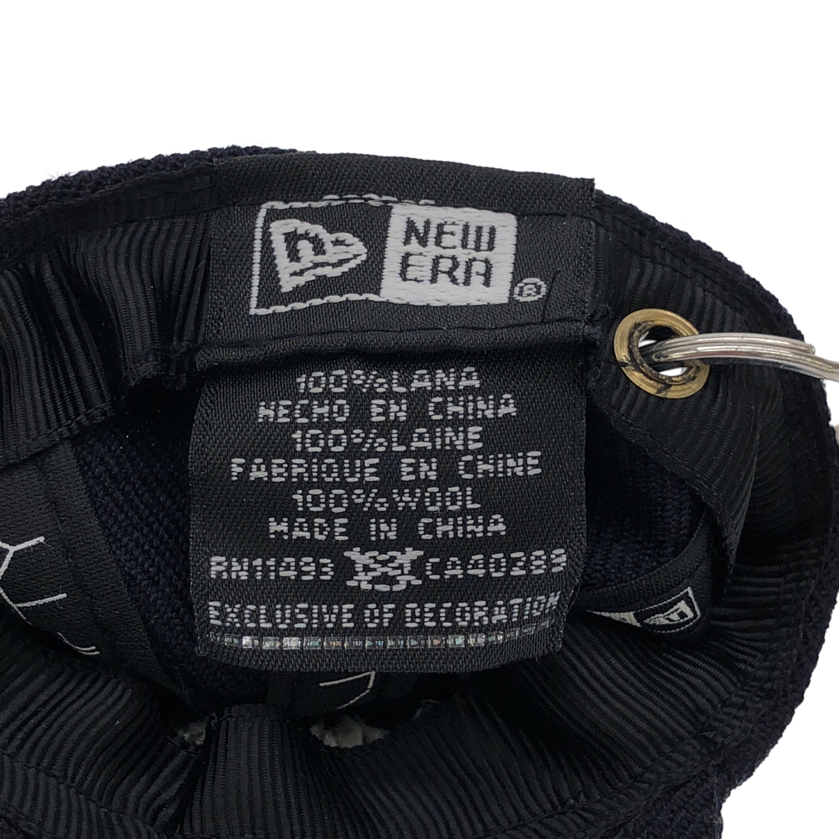 YOHJI YAMAMOTO / ヨウジヤマモト × NEW ERA / ニューエラ ロゴ キャップ キーホルダー / ユニセックス