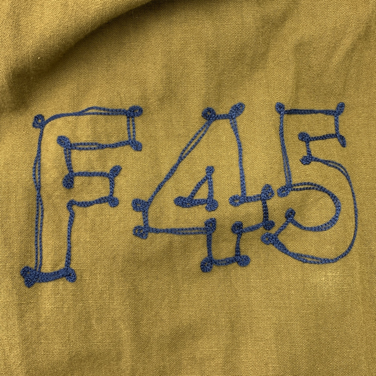 45r / フォーティファイブアール もめん布の後染コート