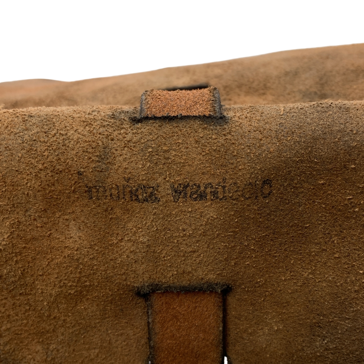 MUNOZ VRANDECIC / ムニョスブランデシック 2Way レザー フラップ トート ショルダーバッグ