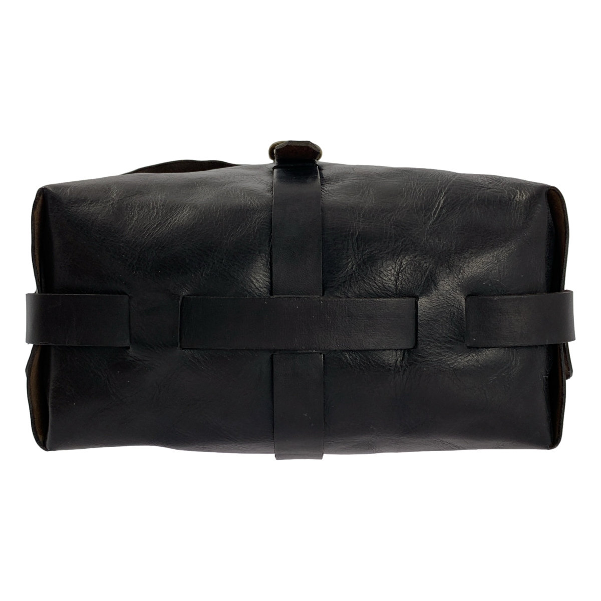 MUNOZ VRANDECIC / ムニョスブランデシック 2Way レザー フラップ トート ショルダーバッグ