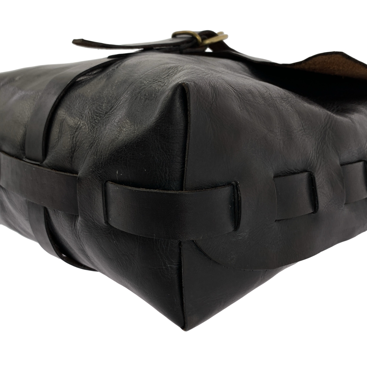 MUNOZ VRANDECIC / ムニョスブランデシック 2Way レザー フラップ トート ショルダーバッグ