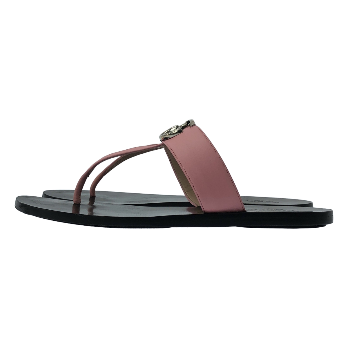 GUCCI / グッチ GGマーモント レザー トング サンダル