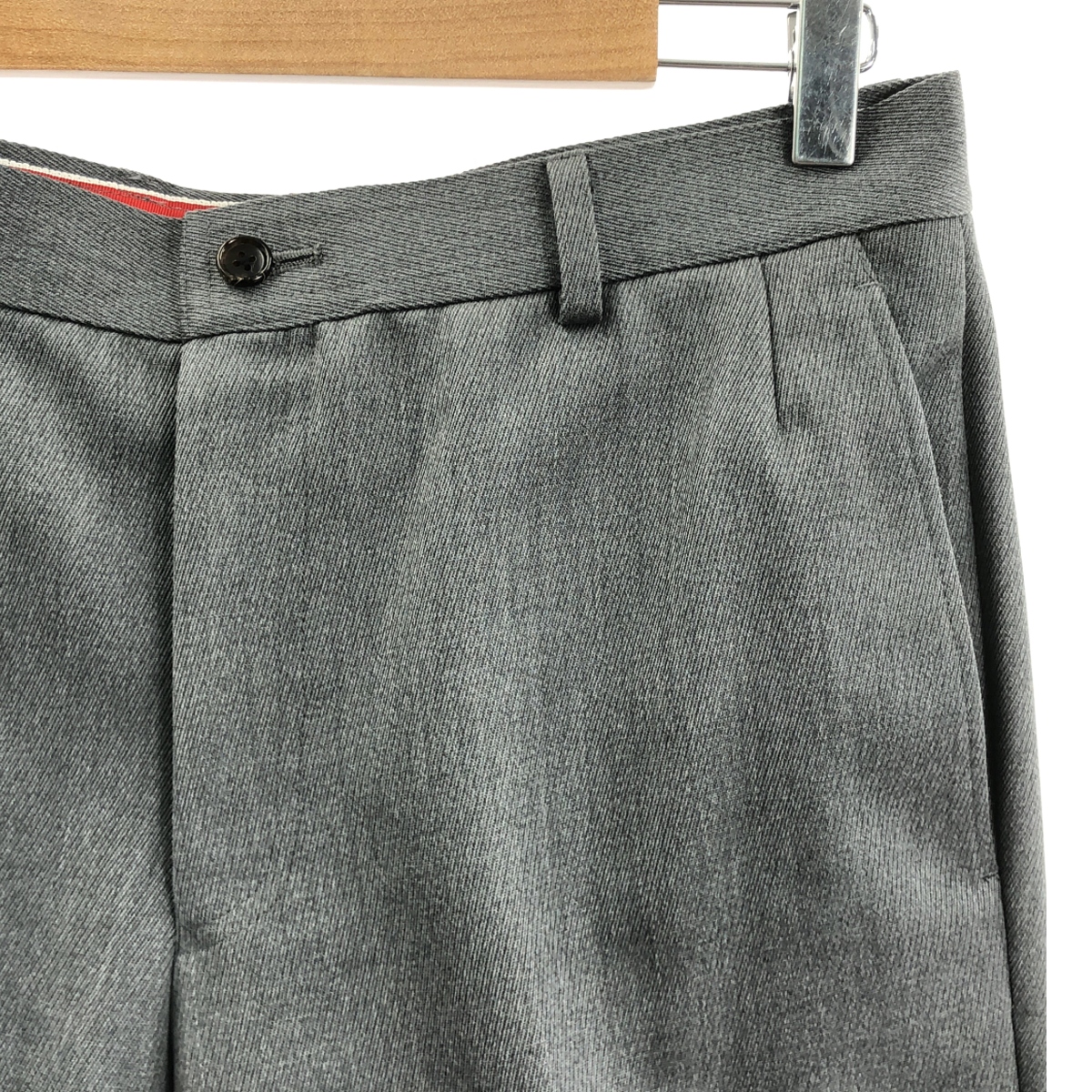 THOM BROWNE / トムブラウン ストレート スラックス パンツ