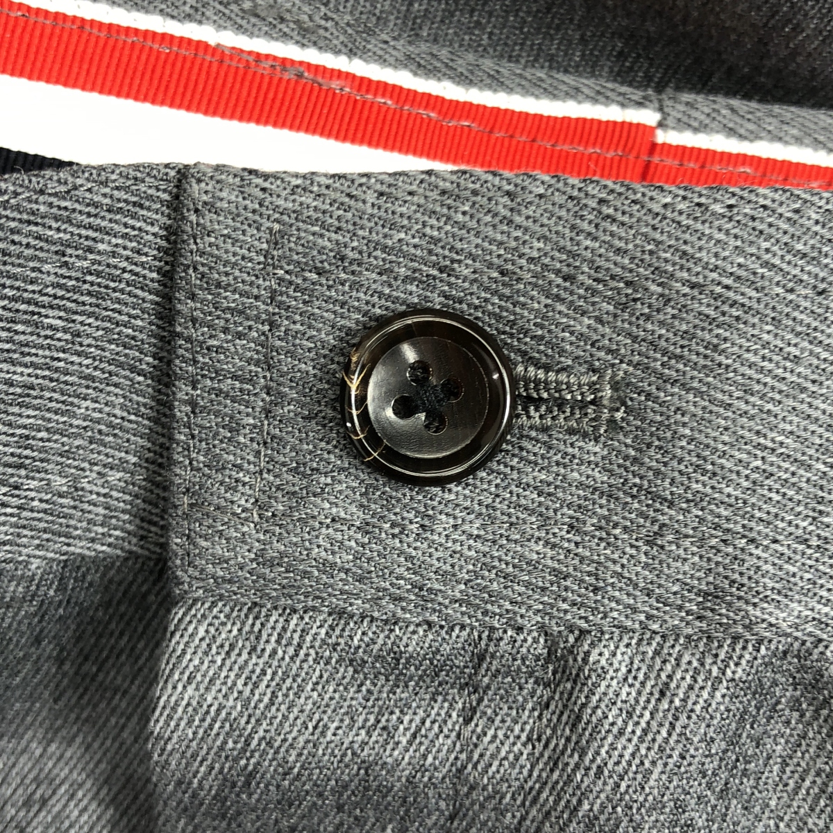 THOM BROWNE / トムブラウン ストレート スラックス パンツ