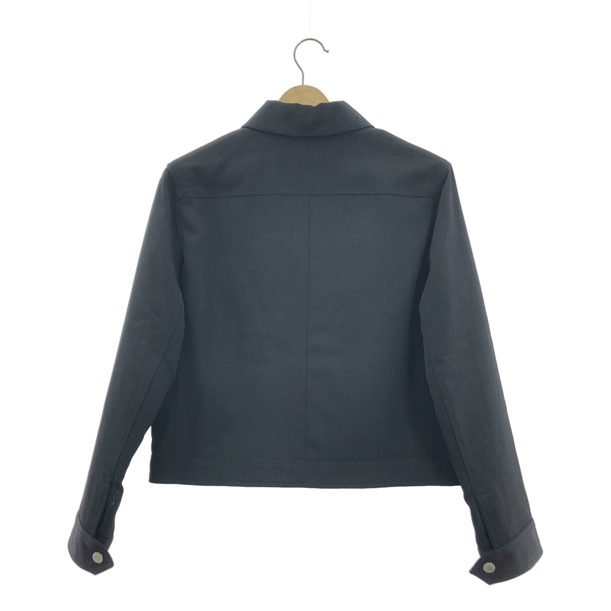 HERMES / エルメス ウールギャバジン クロアジップ セリエボタン ジャケット