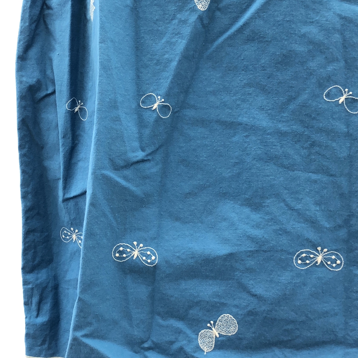 mina perhonen / ミナペルホネン choucho / ちょうちょ エンブロイダリー ギャザー ボリューム ワンピース