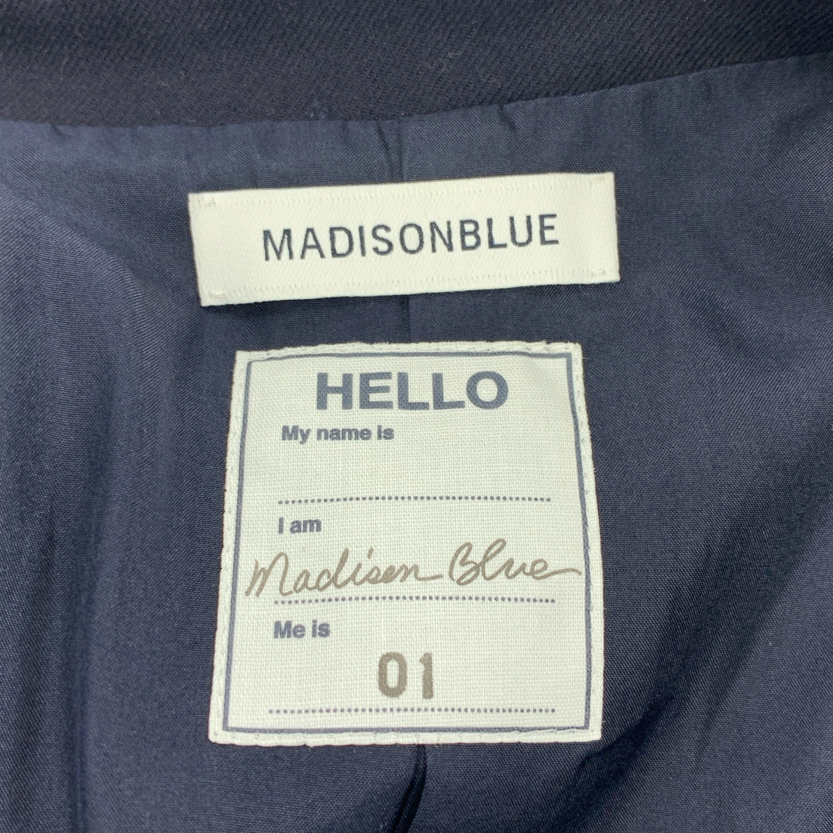 MADISON BLUE / マディソンブルー SINGLE JACKET FLANNEL ウールストレッチ フランネル テーラードジャケット