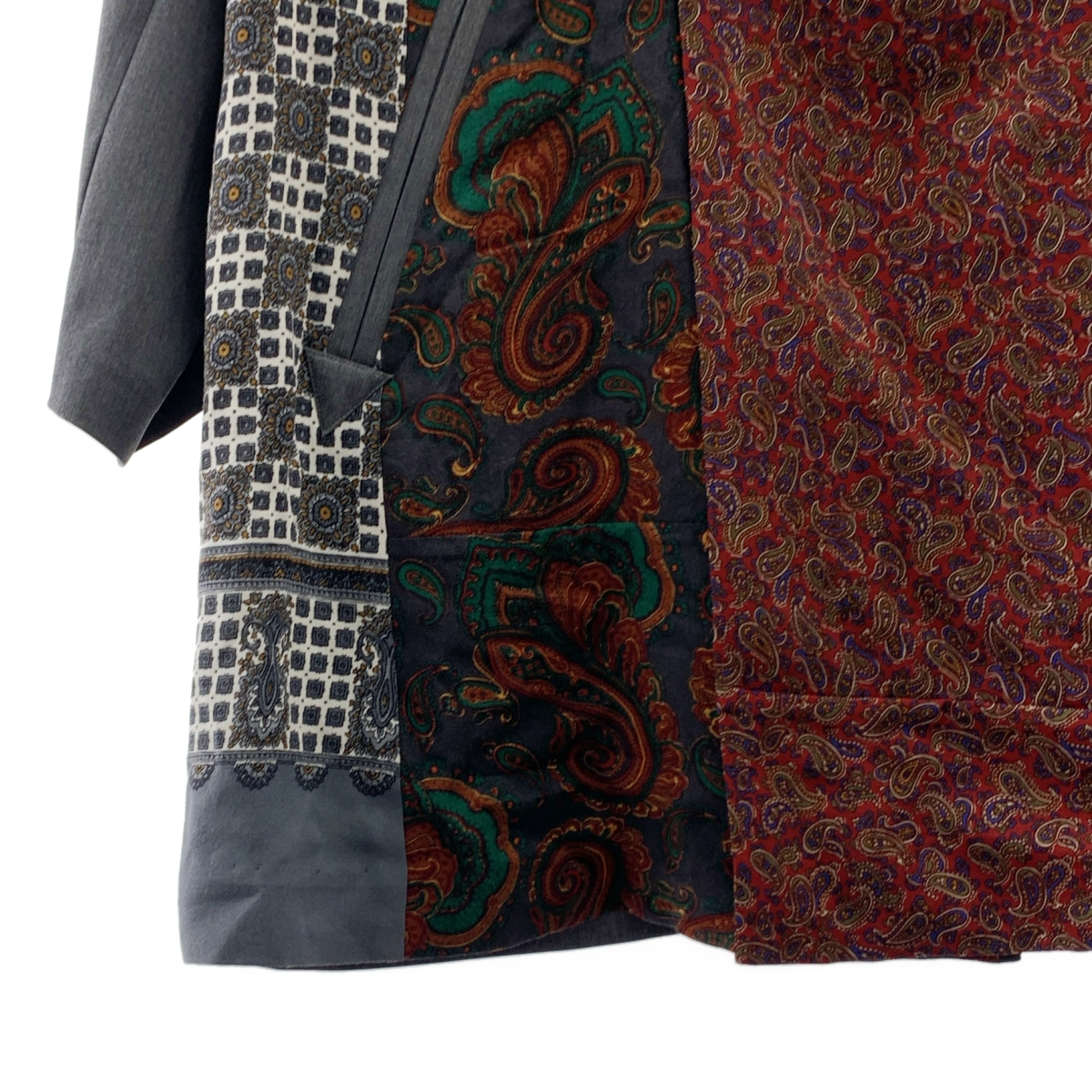 YEAH RIGHT!! / イエーライト 異素材切替 ダブルブレスト ジャケット