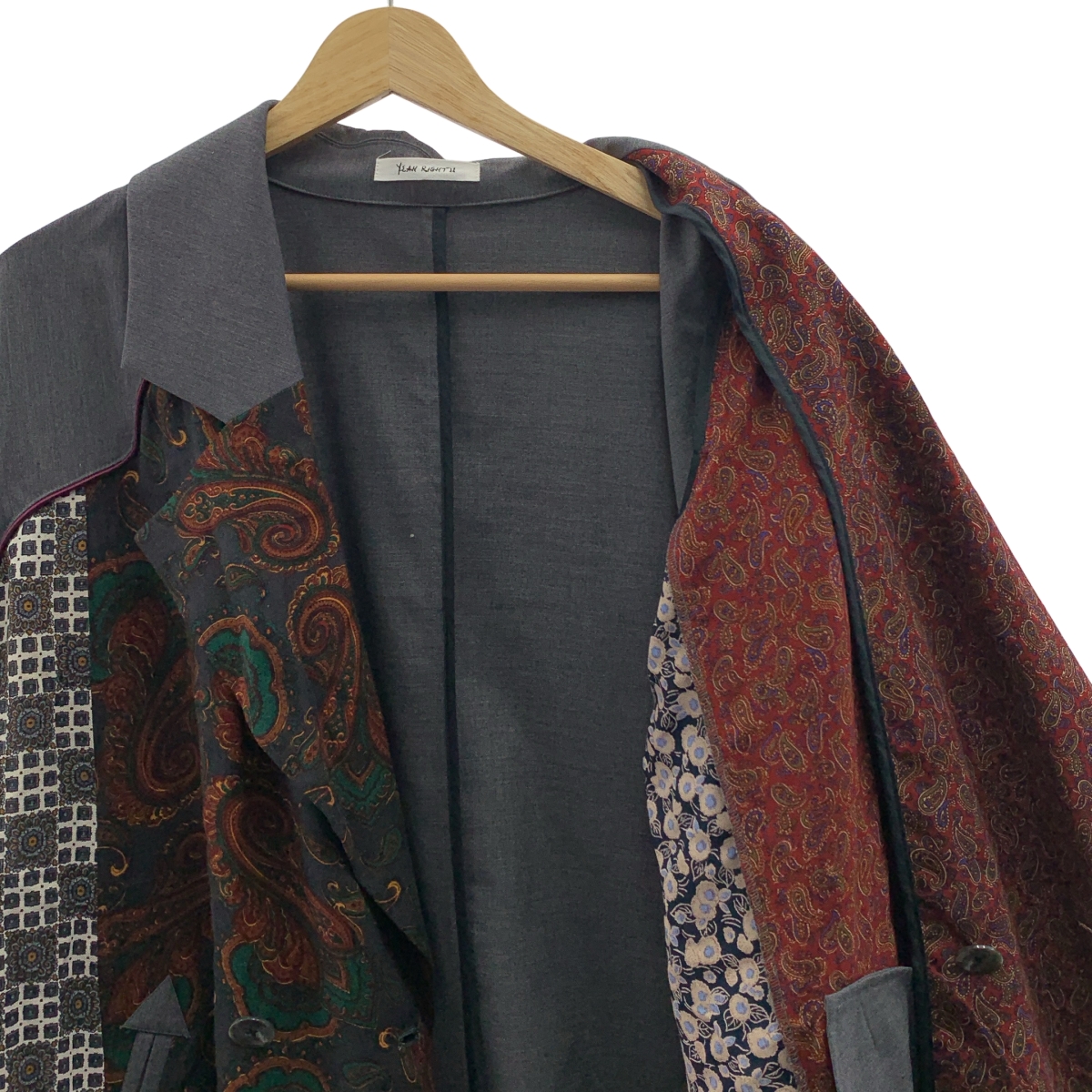 YEAH RIGHT!! / イエーライト 異素材切替 ダブルブレスト ジャケット