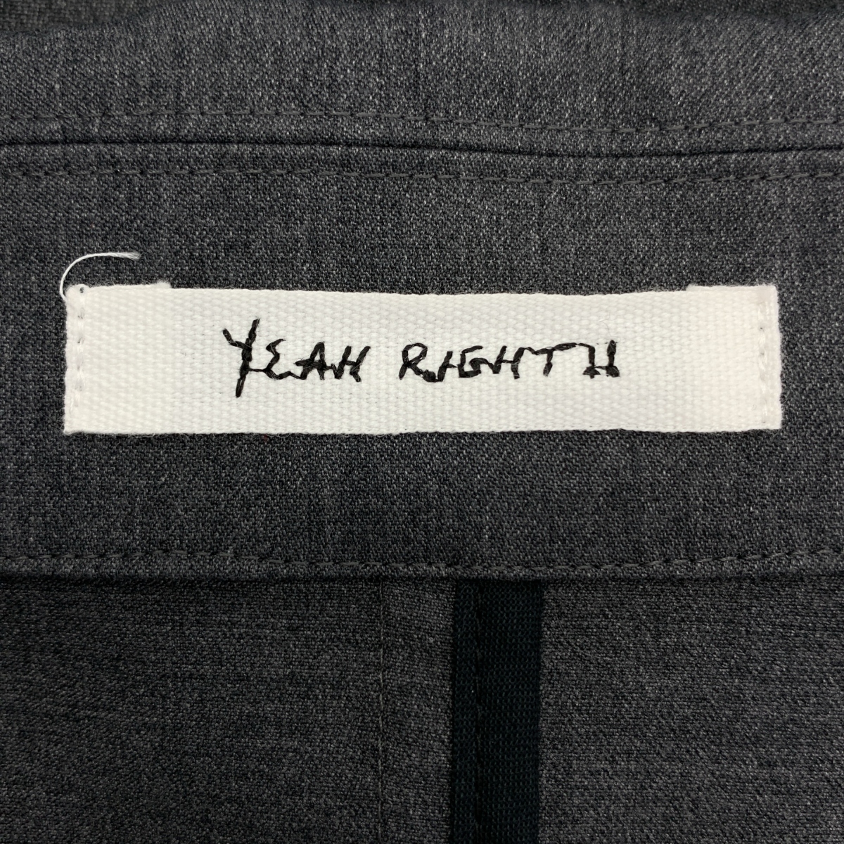 YEAH RIGHT!! / イエーライト 異素材切替 ダブルブレスト ジャケット