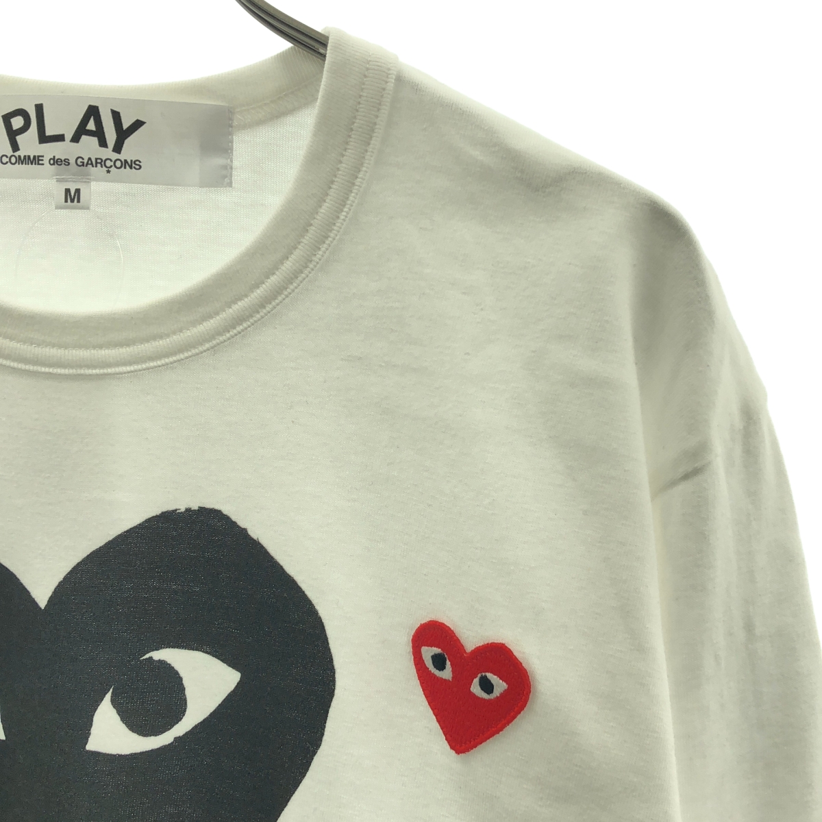 PLAY COMME des GARCONS / プレイコムデギャルソン マルチ ワッペン ロゴ カットソー