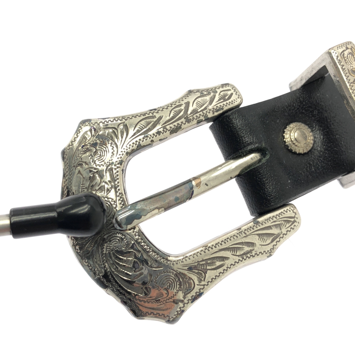 TOGA PULLA / トーガプルラ ダブルバックル レザー ベルト