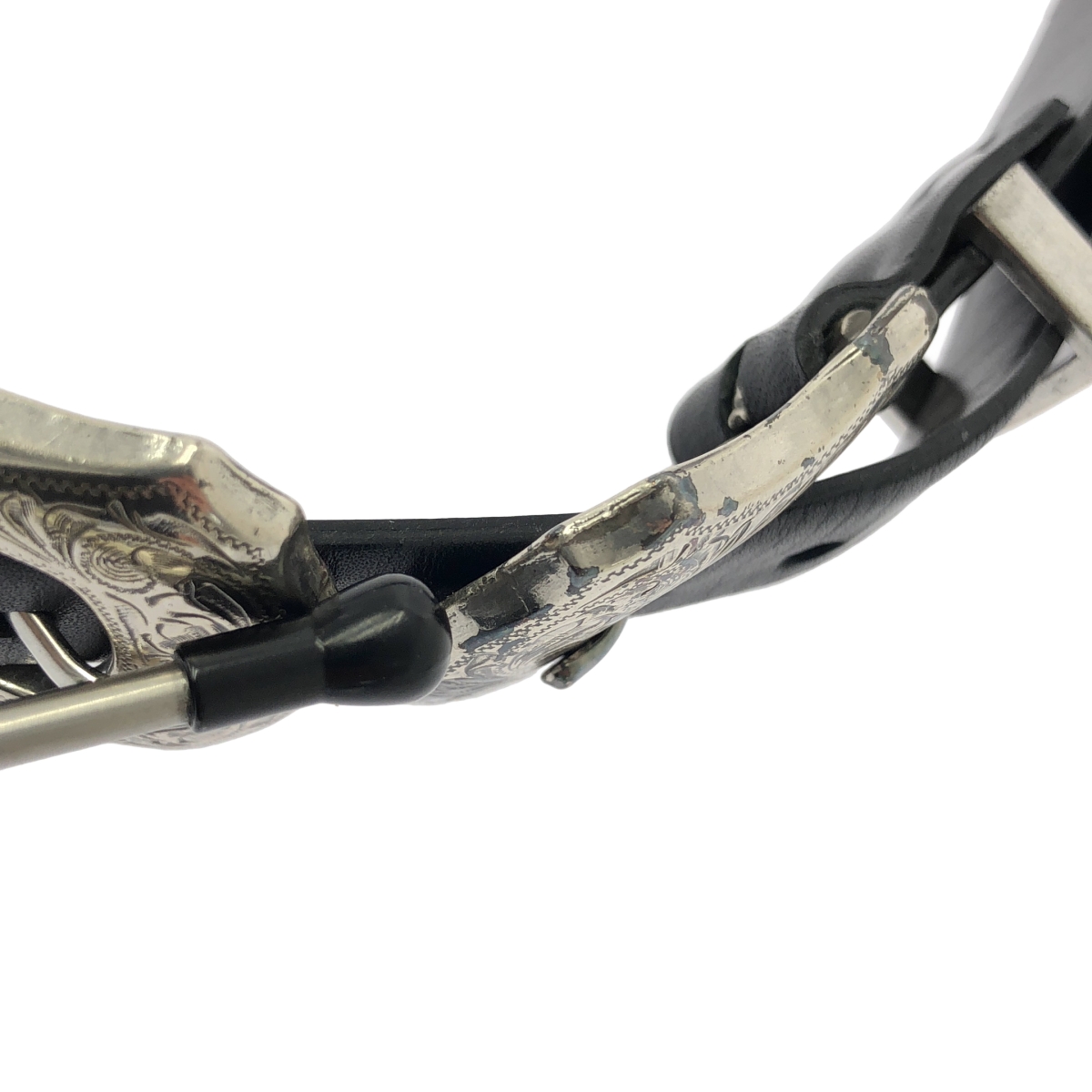 TOGA PULLA / トーガプルラ ダブルバックル レザー ベルト