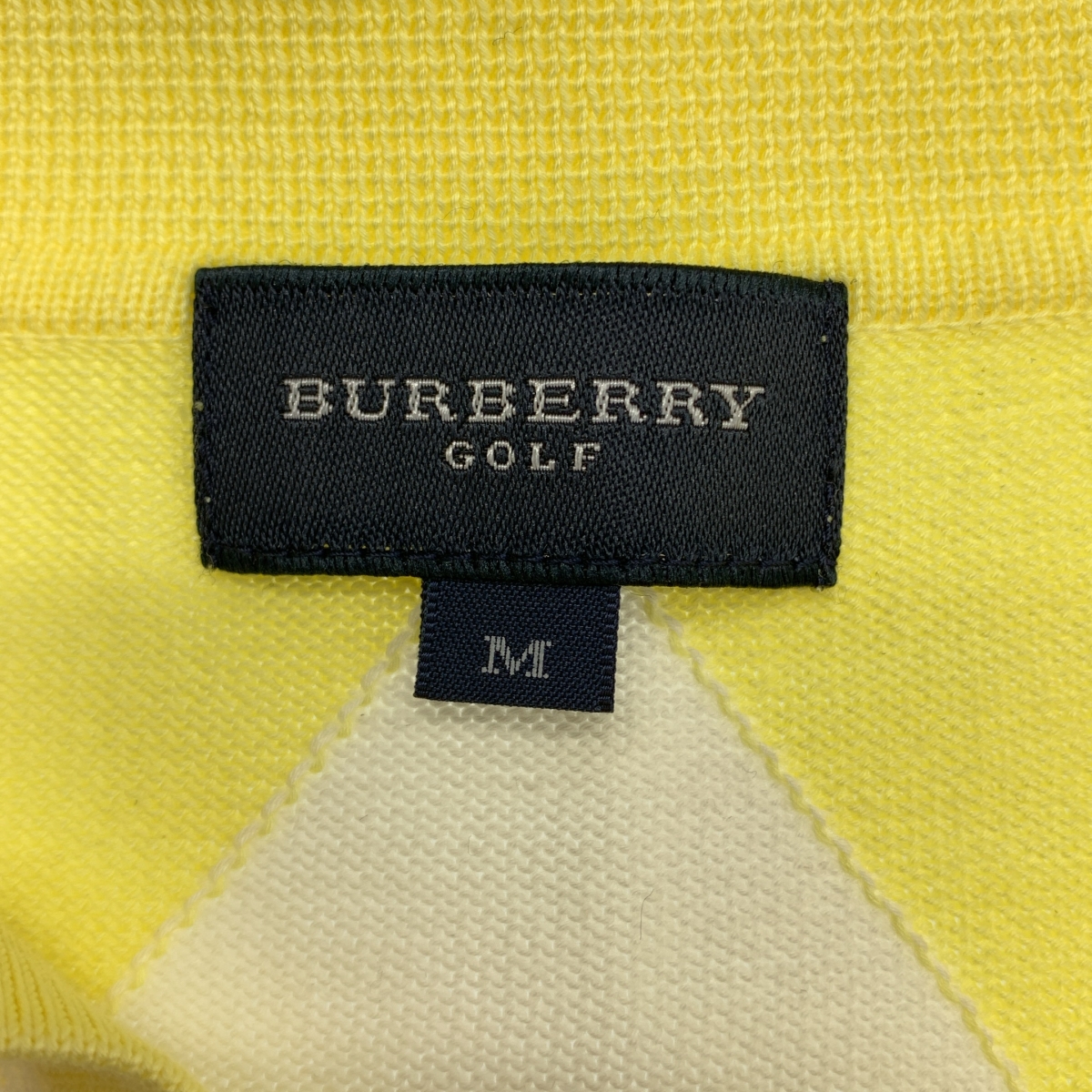 Burberry / バーバリー golf / ロゴボタン ポロ カットソー