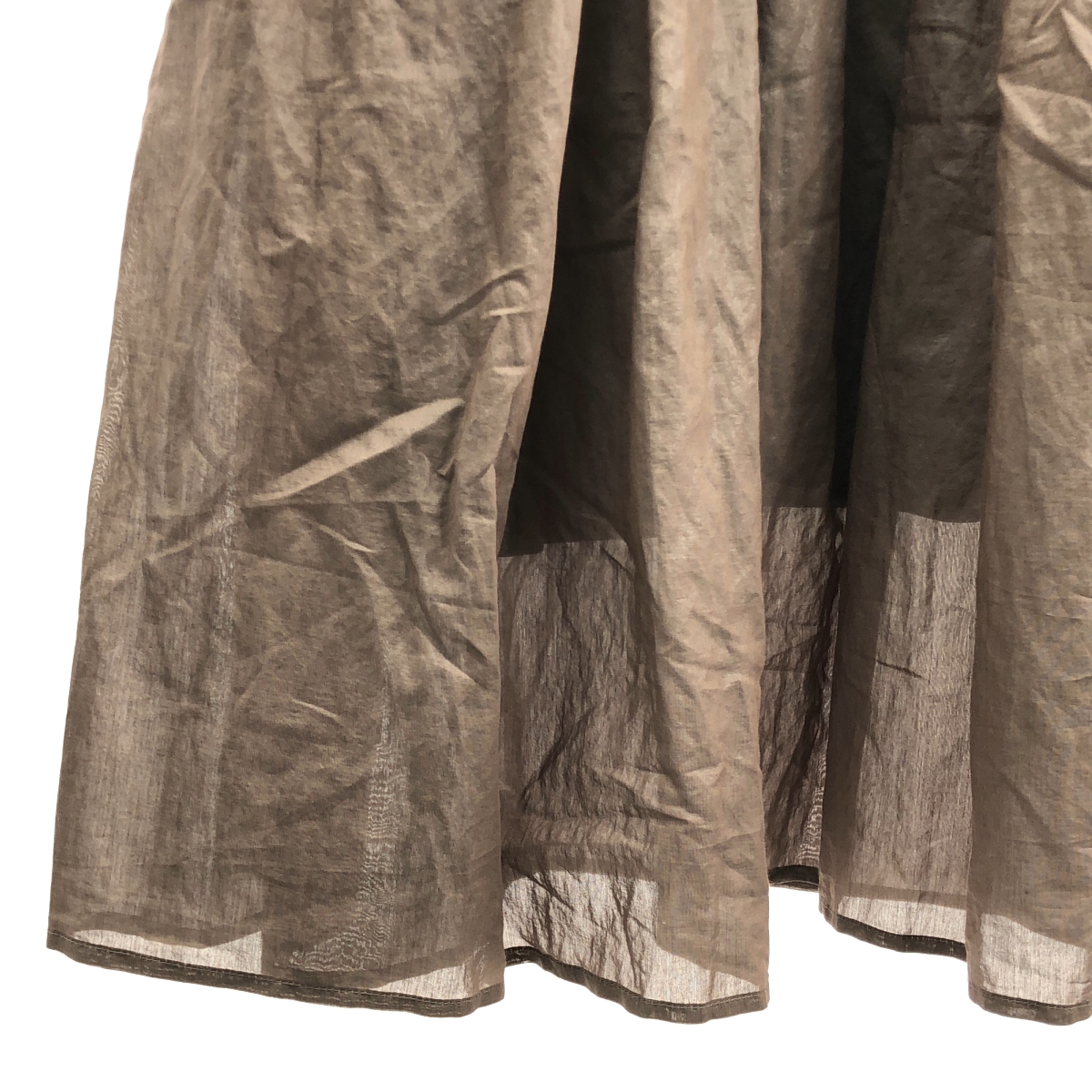 TELA / テラ ギャザー ボリューム ドレス ワンピース / インナー付き