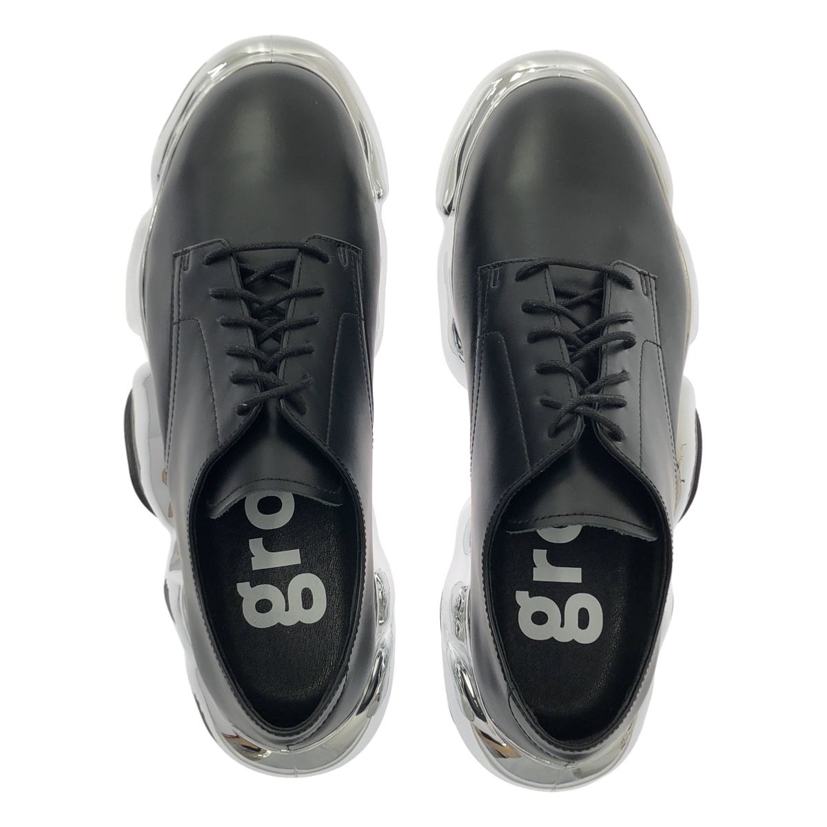 grounds / グラウンズ MOOPIE PLAIN TOE レースアップ シューズ