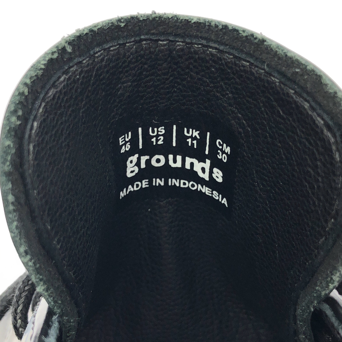 grounds / グラウンズ MOOPIE PLAIN TOE レースアップ シューズ