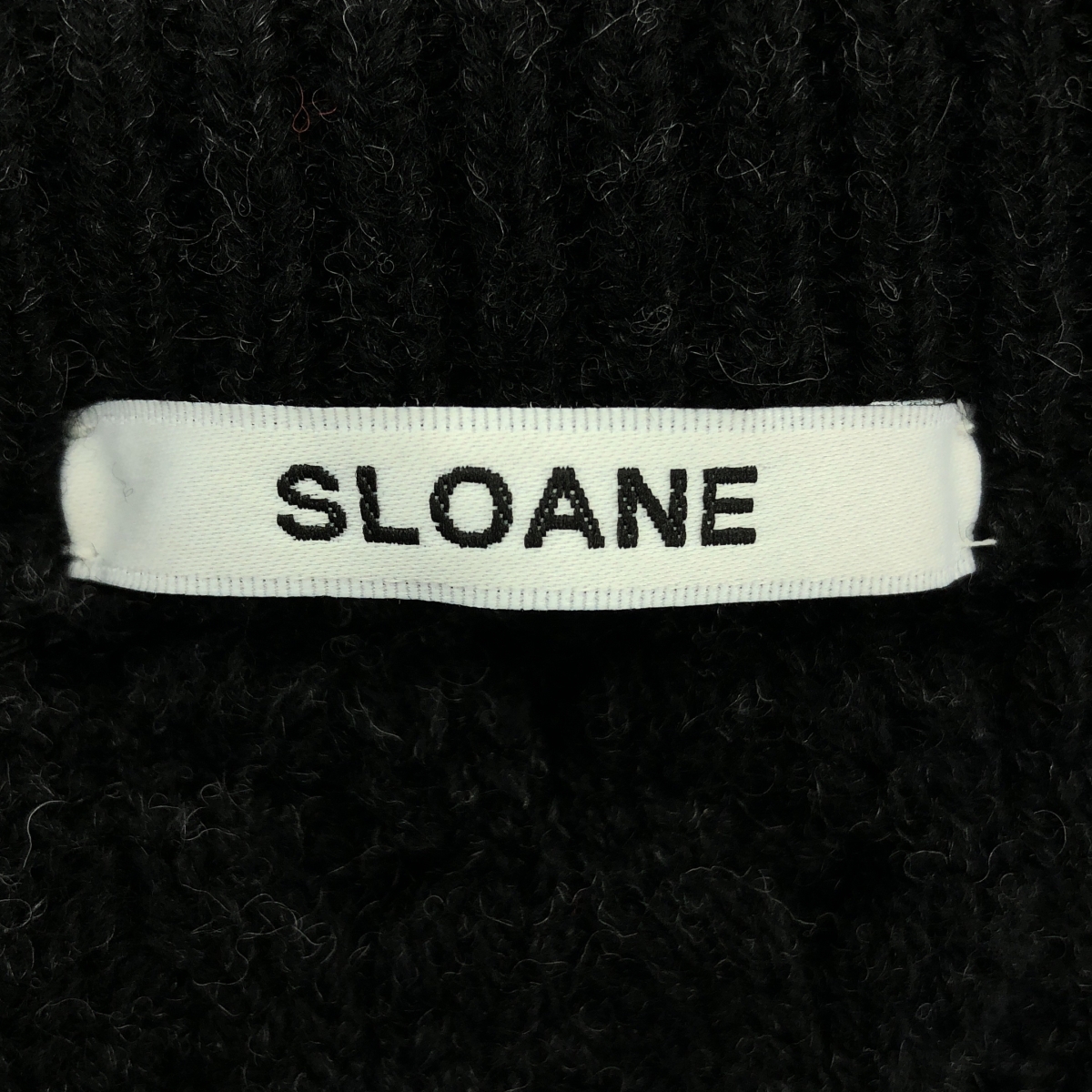 SLOANE / スローン 5Gアランカムバックウール クルーネックカーディガン