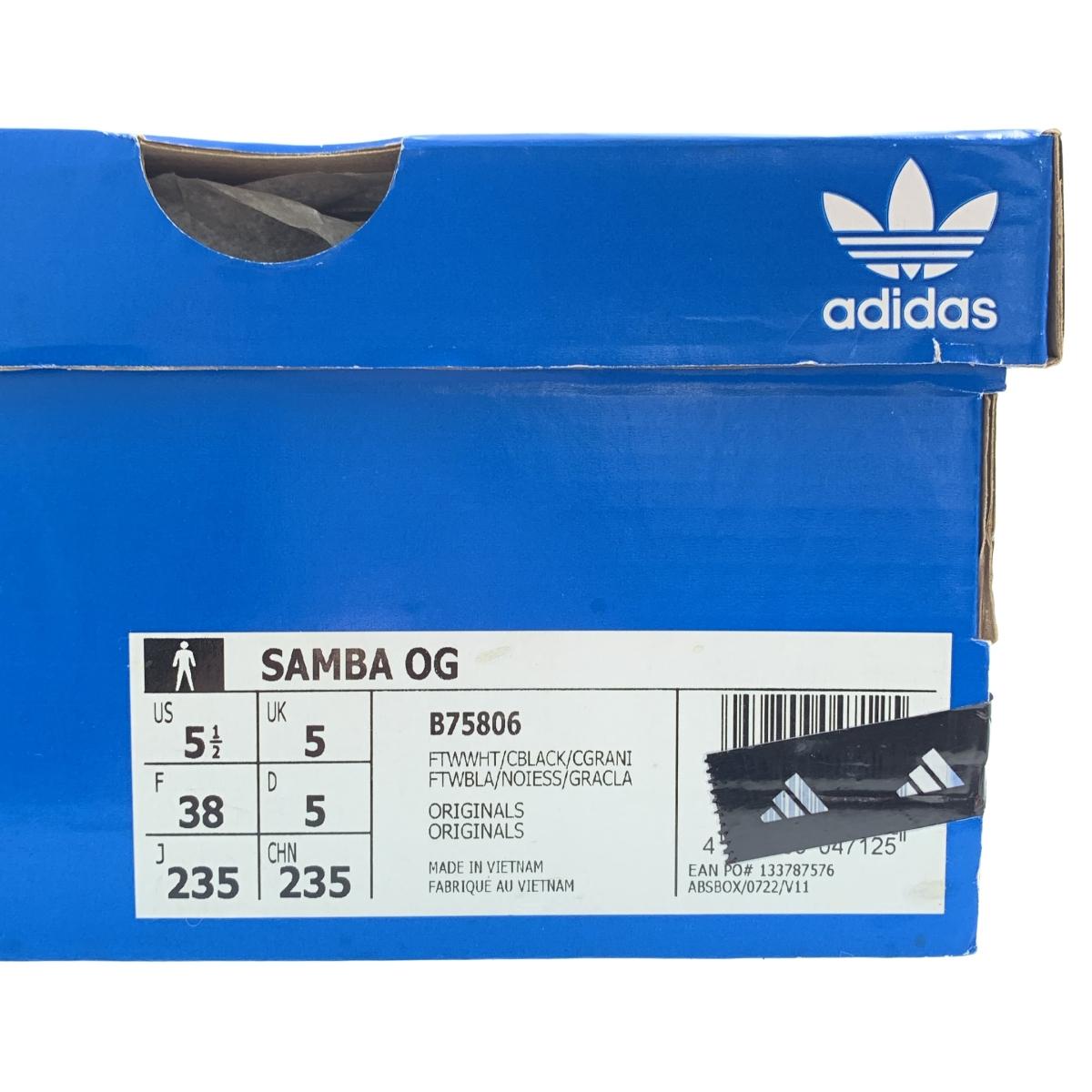 adidas / アディダス SAMBA OG サンバ ローカットスニーカー