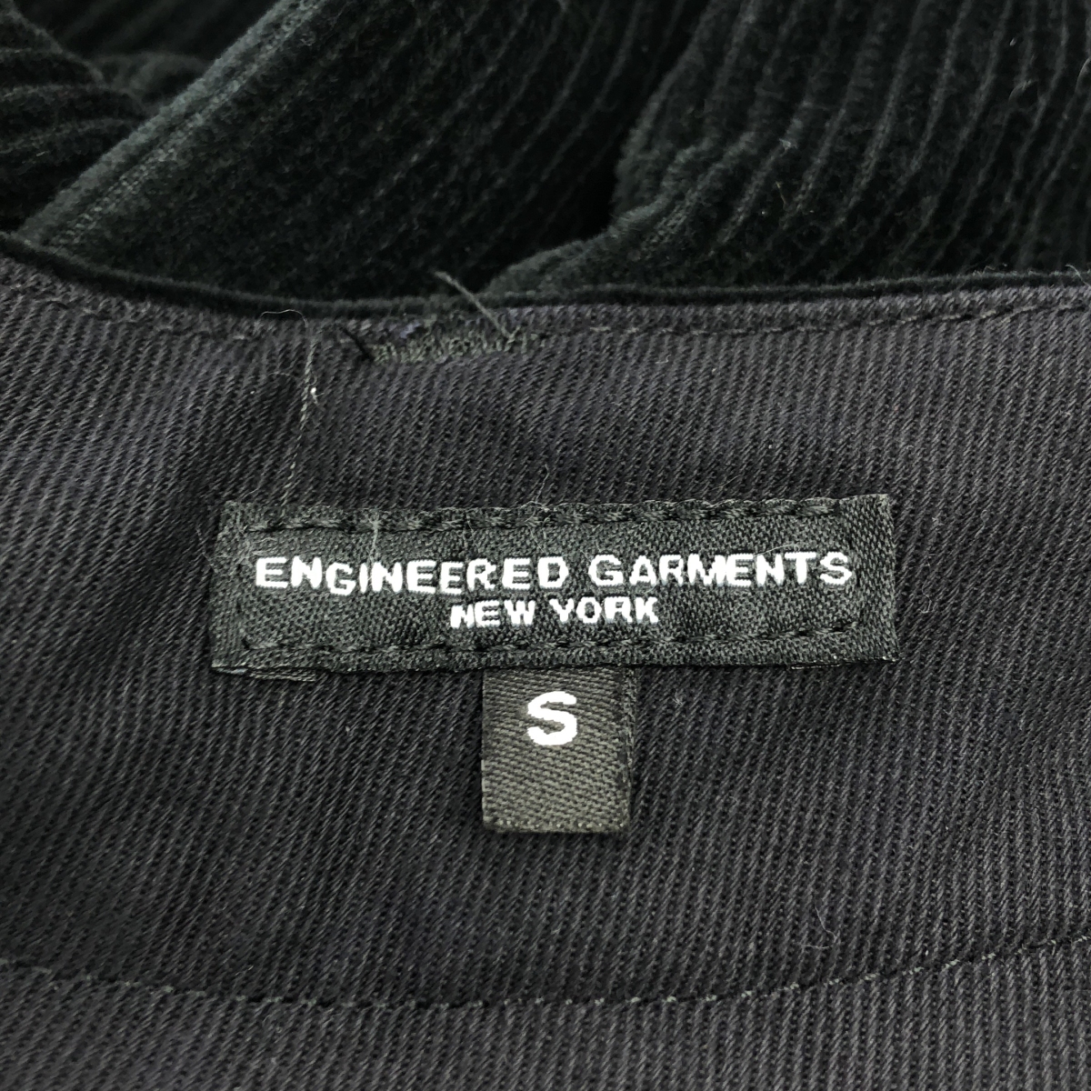 Engineered Garments / エンジニアドガーメンツ コーデュロイ ドローストリング 裾ジップ ワイド パンツ