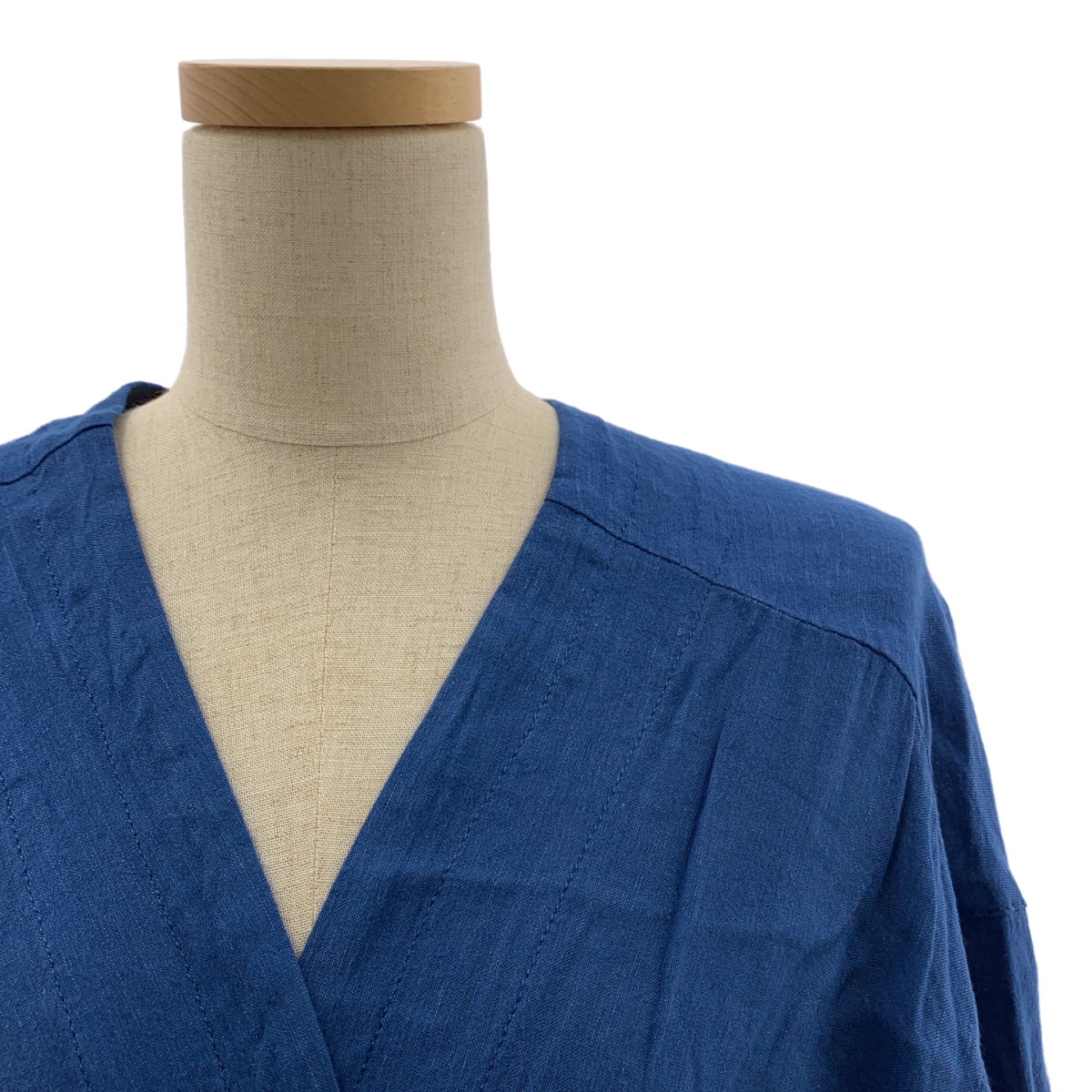 BEAMS / ビームス Planets / CATHRI  Gown Dress リネン ラップ ロングワンピース