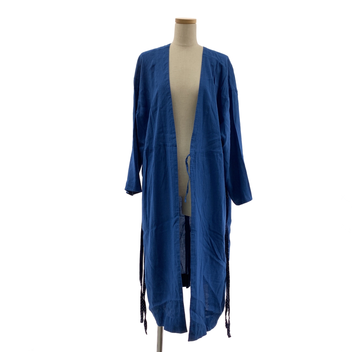 BEAMS / ビームス Planets / CATHRI  Gown Dress リネン ラップ ロングワンピース