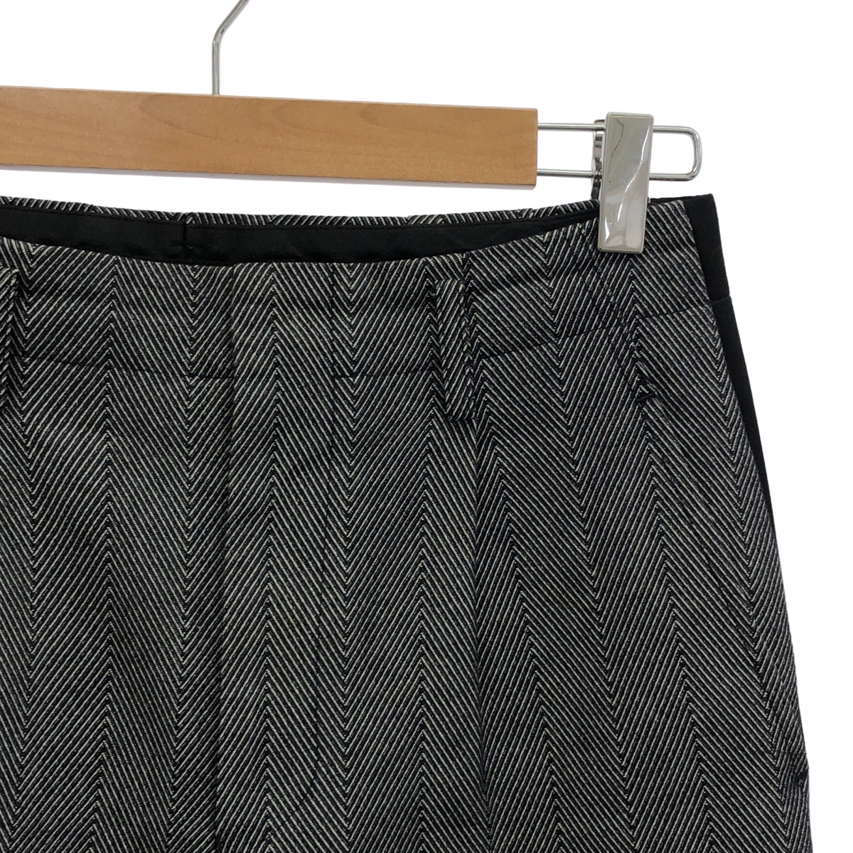 JUNYA WATANABE COMME des GARCONS / ジュンヤワタナベ コットン ヘリンボーン サイドライン パンツ