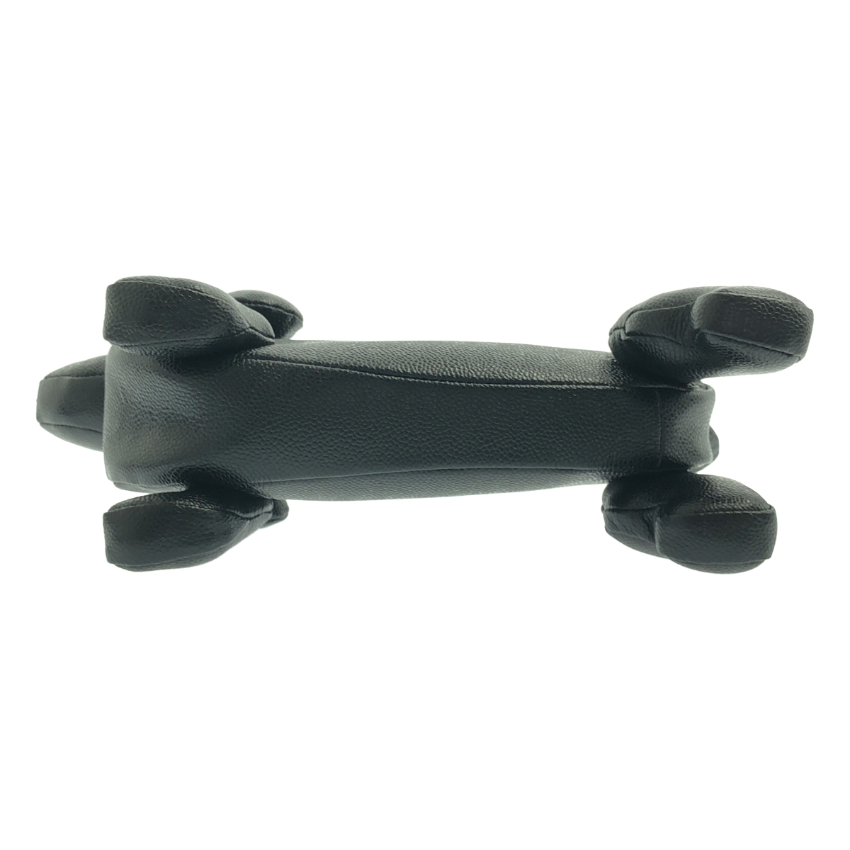 THOM BROWNE / トムブラウン ペブルグレイン ミニヘクター ドッグ ハンドバッグ