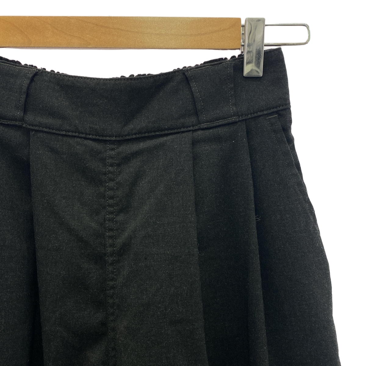 HARVESTY / ハーベスティ ワイド エッグ クロップド パンツ