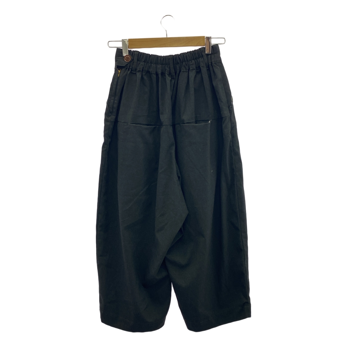 HARVESTY / ハーベスティ ワイド エッグ クロップド パンツ