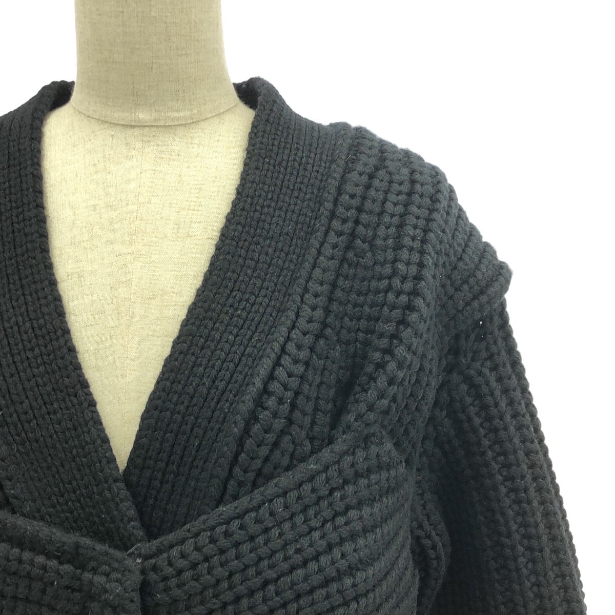 sacai / サカイ エルボーパッチ ロングカーディガン