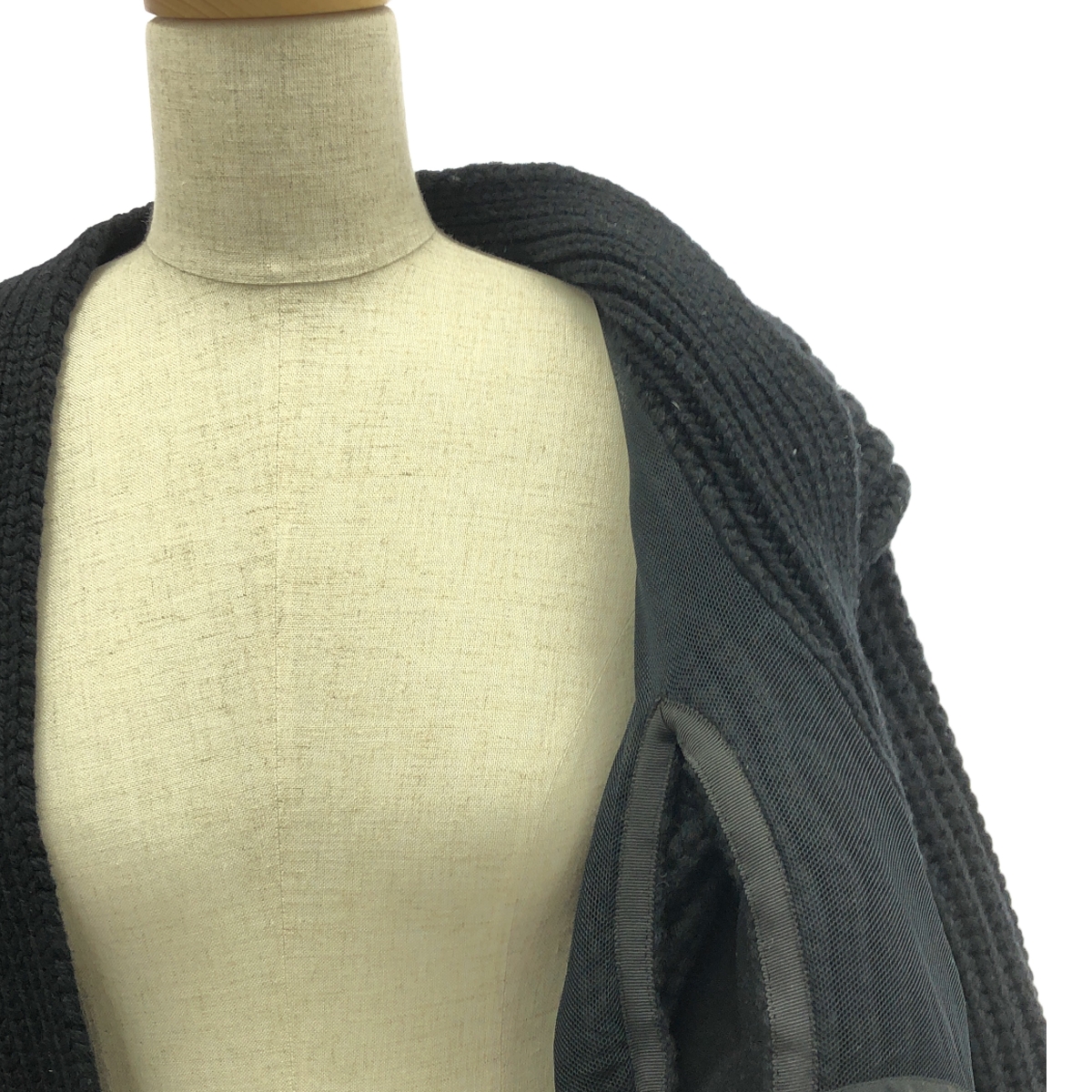 sacai / サカイ エルボーパッチ ロングカーディガン