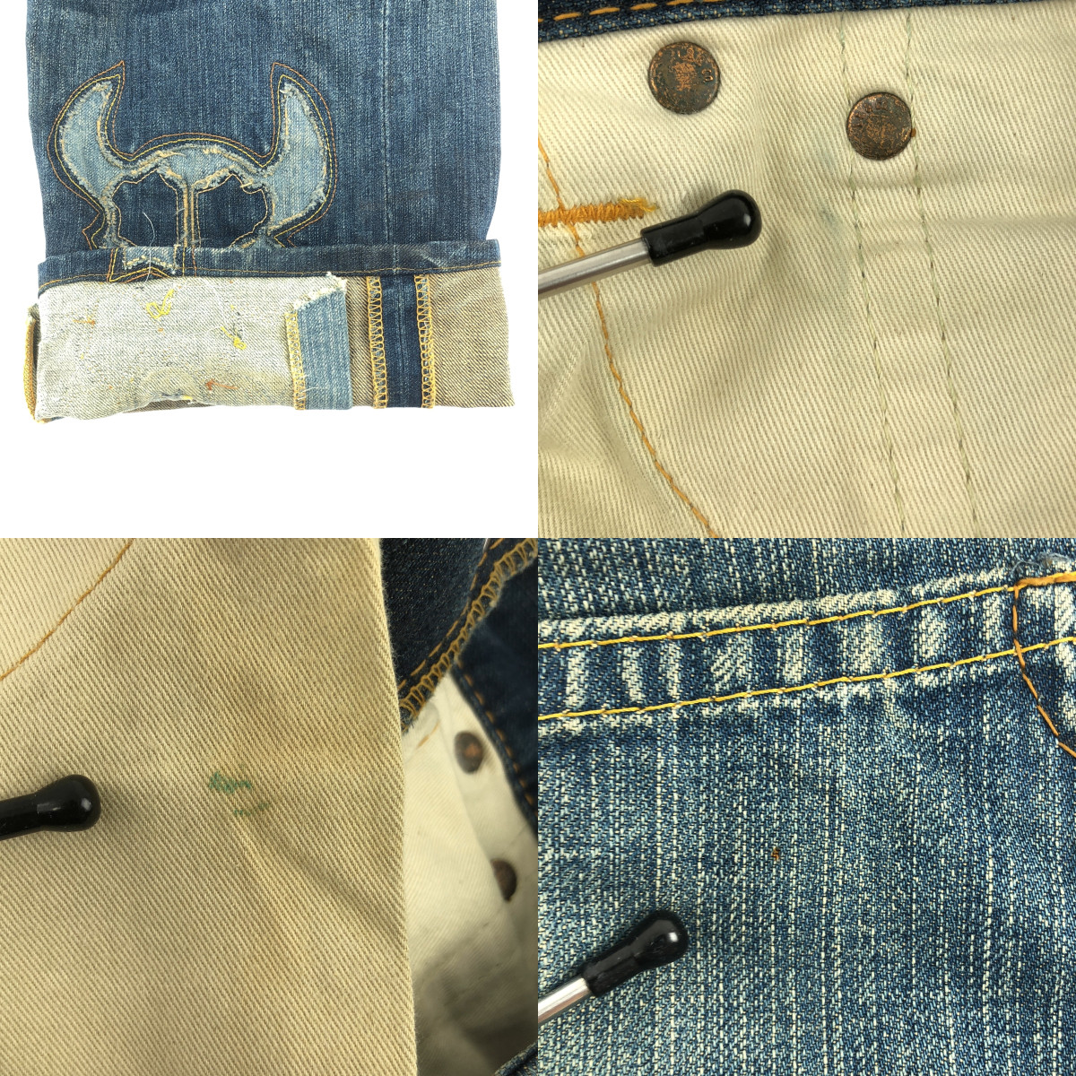 Levi's red / リーバイスレッド バイソンスカル刺しゅう 限定モデル デニムパンツ