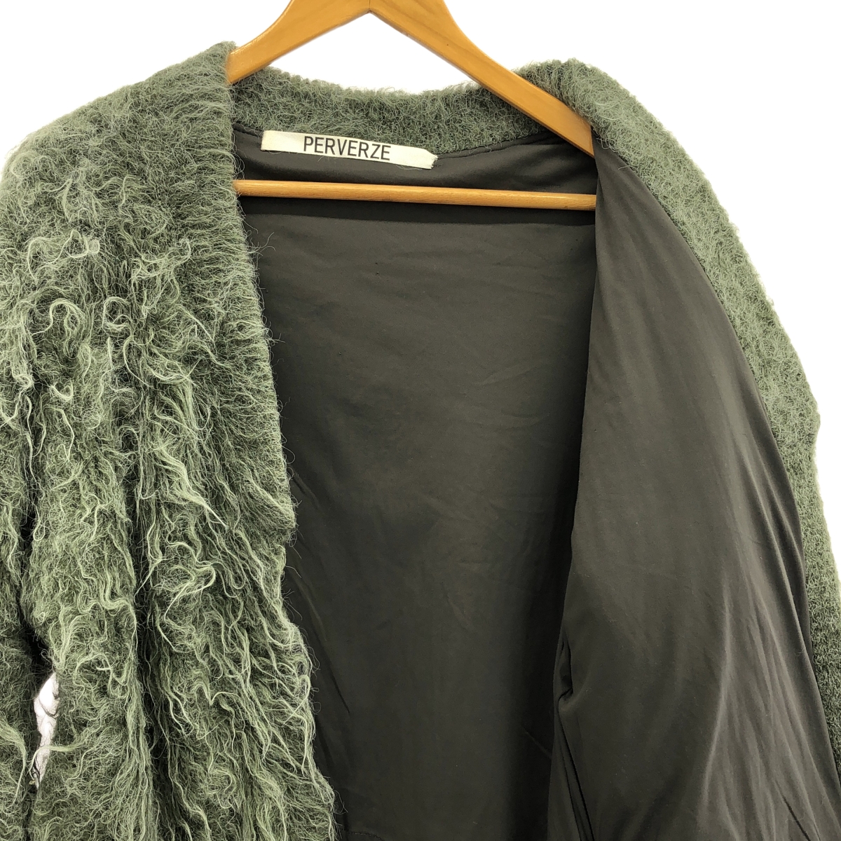 PERVERZE / パーバーズ Wave Crash Knit Cardigan クラッシュニット カーディガン