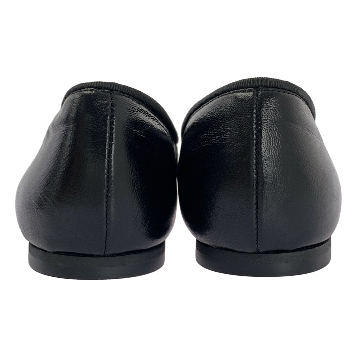 その他 バレリーナ フラット レザー リボン バレエシューズ