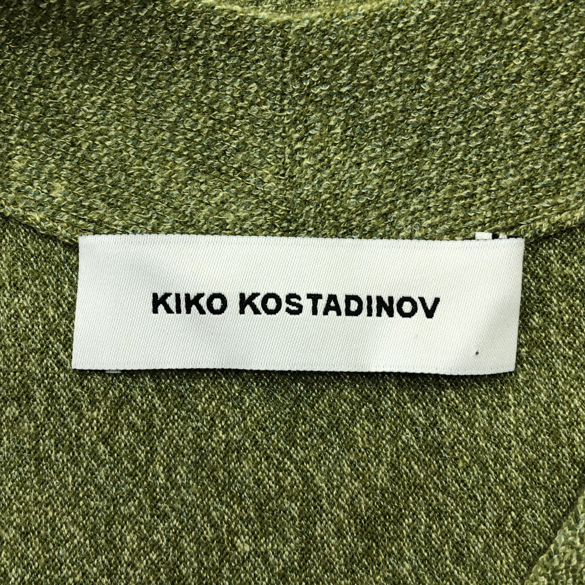 Kiko Kostadinov / キココスタディノフ OSTRO JUMPER カシミヤ混 ライン クルーネックニット