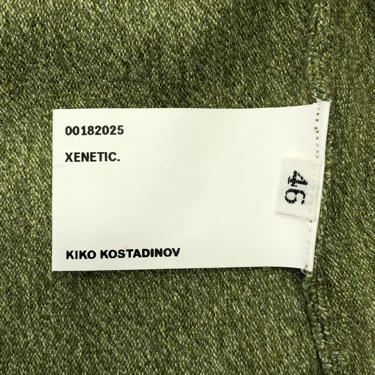 Kiko Kostadinov / キココスタディノフ OSTRO JUMPER カシミヤ混 ライン クルーネックニット